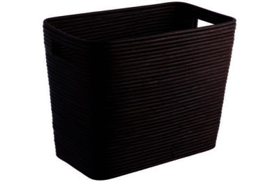 Habitat Canella Dark Stained Magazine Basket